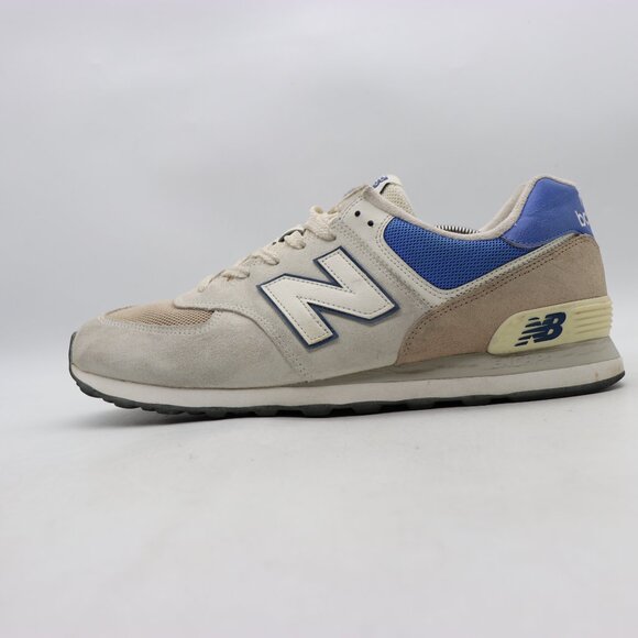 New Balance 574 Low Off White Blue  Men\'s 13 D Athletic Casual Sneakers U574UY2 main image 6